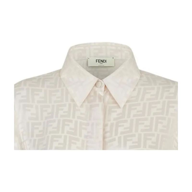 FENDI Shirts Women's White-5