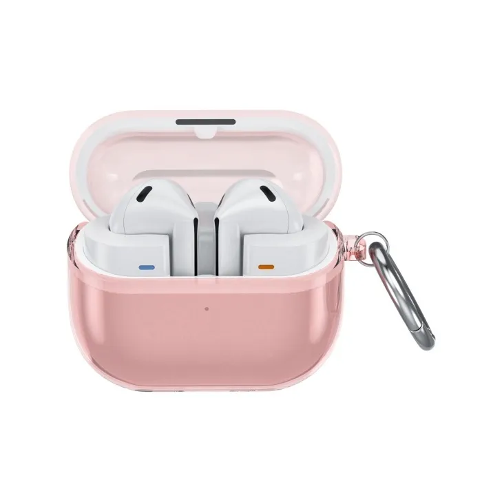CHRROTA Compatible With Samsung Buds3 Pro/Buds3 TPU Transparent Bluetooth Headphone Cases-5