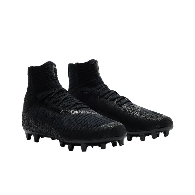 Under Armour Abrasion Resistant Soccer Shoes Men's Black-2