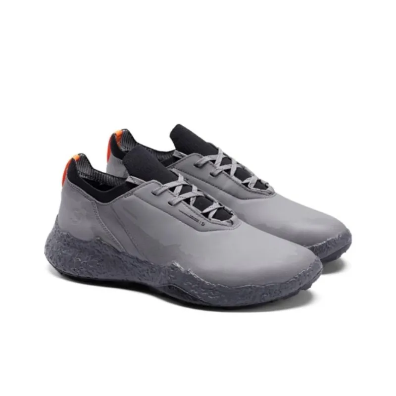 Ecco GOLF BIOM H5 Wear Resistant Low Top Golf Shoes Men's Gray-3