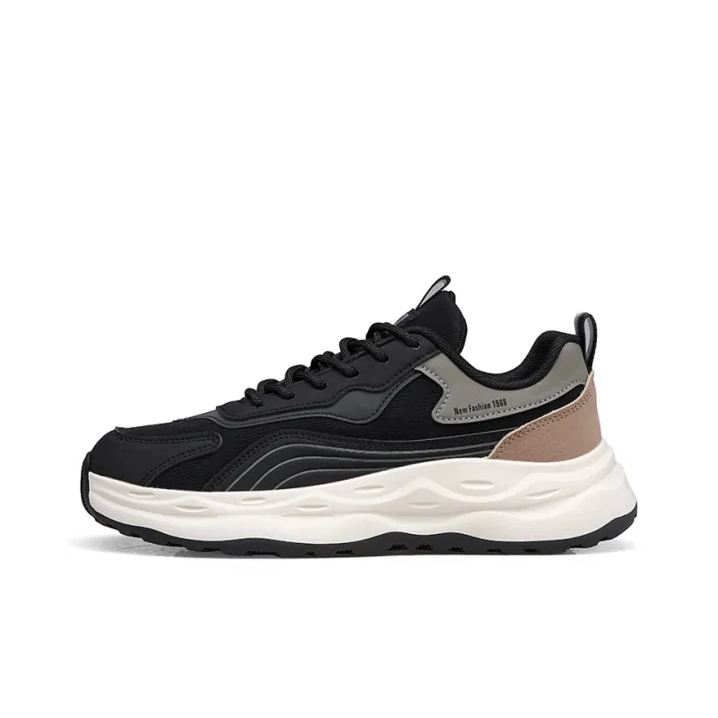 MEKY Warm Cushioning And Wear-Resistant Mid-Top Casual Running Shoes Men's-0