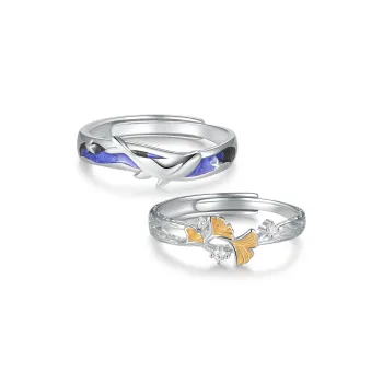ACROWM S925 Silver Rings Unisex