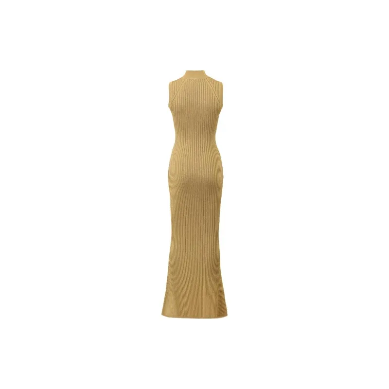 HOUSE OF CB Emmie Sleeveless Dress Women's Gold-1
