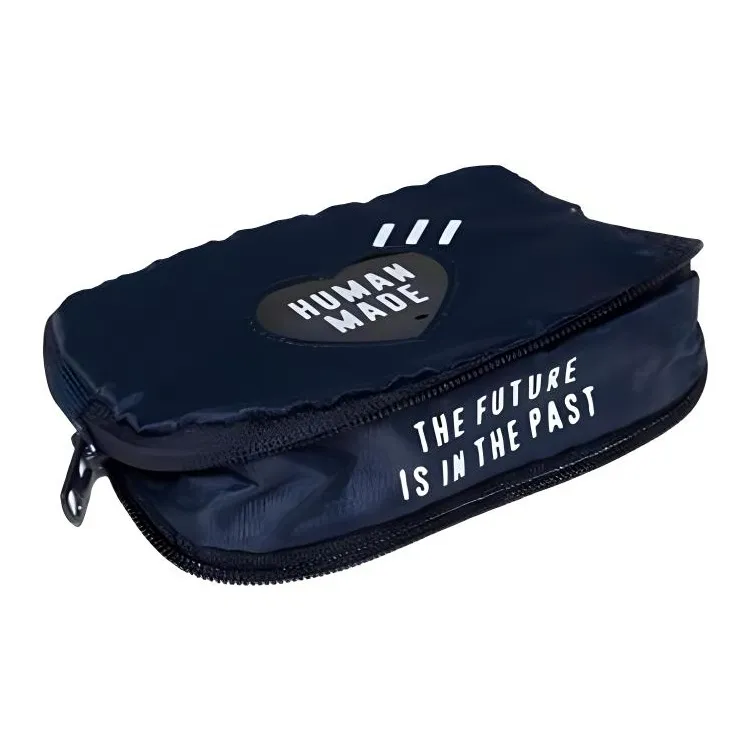 HUMAN MADE Polyester Makeup Bag Women's Marine Blue-2
