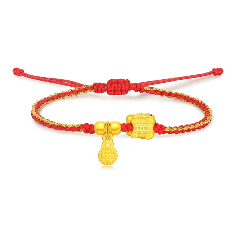 CHJ JEWELLERY Gold Bracelet Women's-2