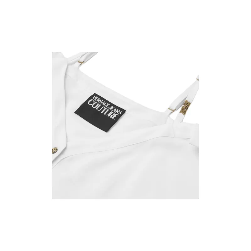 VERSACE Off shoulder Blouse-3