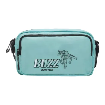LiNing Disney LiNing X Disney Fabric Shoulder Bag, Crossbody Bag Regular Unisex Light Aqua Blue