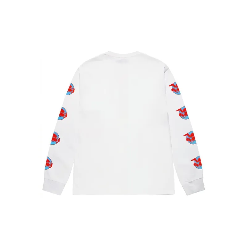 Stussy Skateman Long Sleeve Tee-1