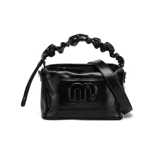 FAIRWHALE PU One Shoulder Handbag Women's Black
