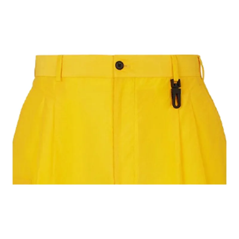 FENDI Casual Shorts Men Yellow-3