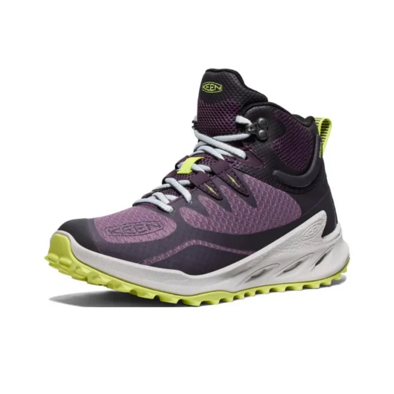 KEEN Zionic Anti Slip Wear Resistant High Top Hiking Shoes Women's Purple-1