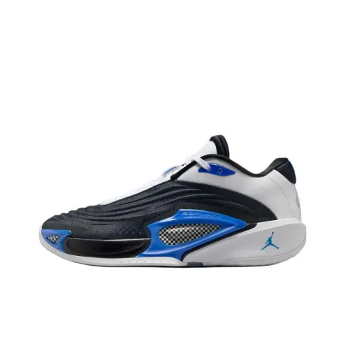 Jordan Luka 3 Anti-Slip Wear-Resistant Low-Top Basketball Shoes Unisex Black White