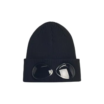 C.P.Company Cotton Beanies Men's Black