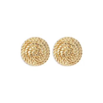 Givenchy Gold-Plated Clip-On Earrings Women's Gold