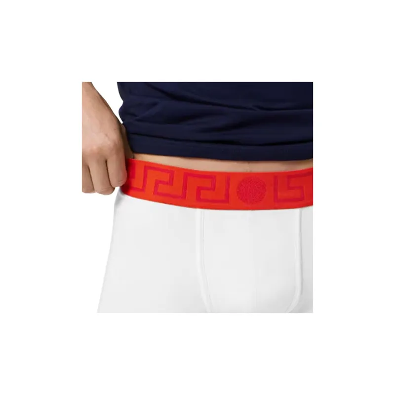 VERSACE Greca Border Long Boxers-3