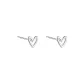 Small Heart Stud Earrings EH-3240.EBG