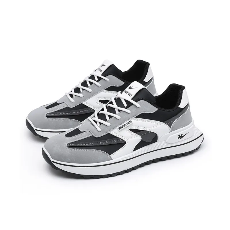 DOUBLE STAR 88 Slip Resistant Height Increasing Coverage Low Top Casual Shoes Men's-2