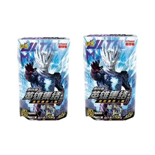 KAYOU Ultraman Hero Assembly Collection Mini Rubber Doll Card Accessories Second Round Random 2 Models