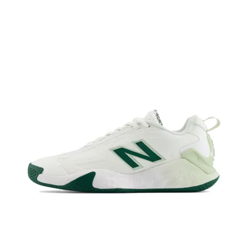 New Balance Fresh Foam X CT-Rally Anti-Slip Wear-Resistant Low-Top Tennis Shoes Women's White Green