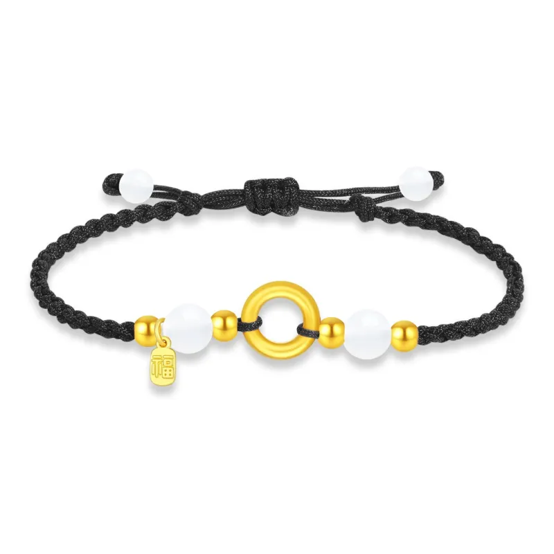 SINO GEM Gold Bracelet Unisex-3