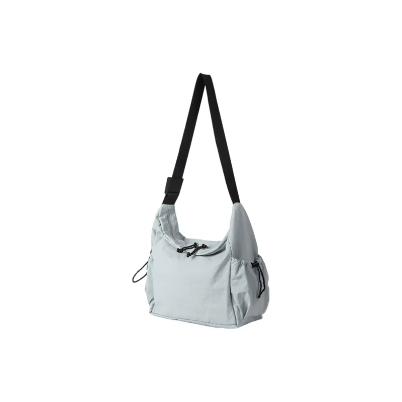 TAKI Nylon Commute To Class Lightweight Student Shoulder Bag Unisex Black/Apricot/Blue/Green-9