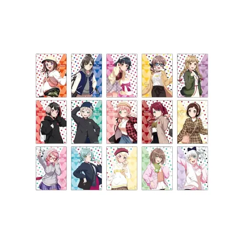 Animate BanG Dream! Egg Box WEGO Ver. Vol.1 Photo Cards