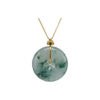SIYIJIA Glutinous Jade Jadeite Pendants Unisex