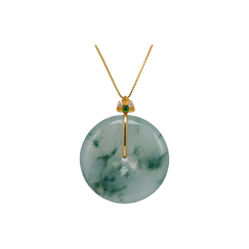 SIYIJIA Glutinous Jade Jadeite Pendants Unisex-0