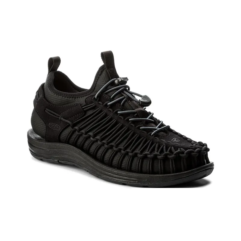 KEEN UNEEK HT Anti Slip Wear Resistant Low Top Casual Shoes Men's Black-1