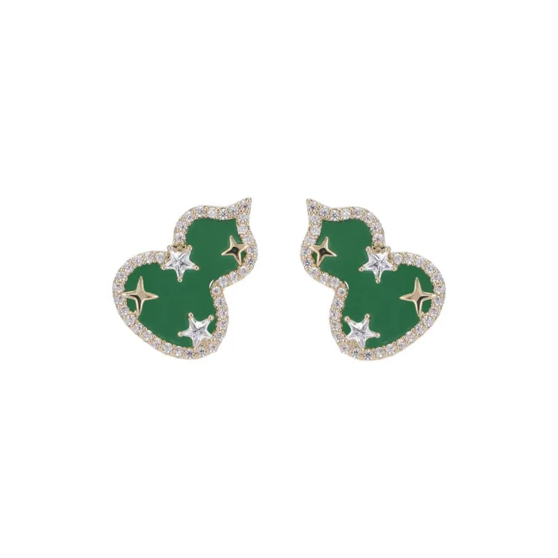 Suddenly Lucky Alloy Stud Earrings Women's-4