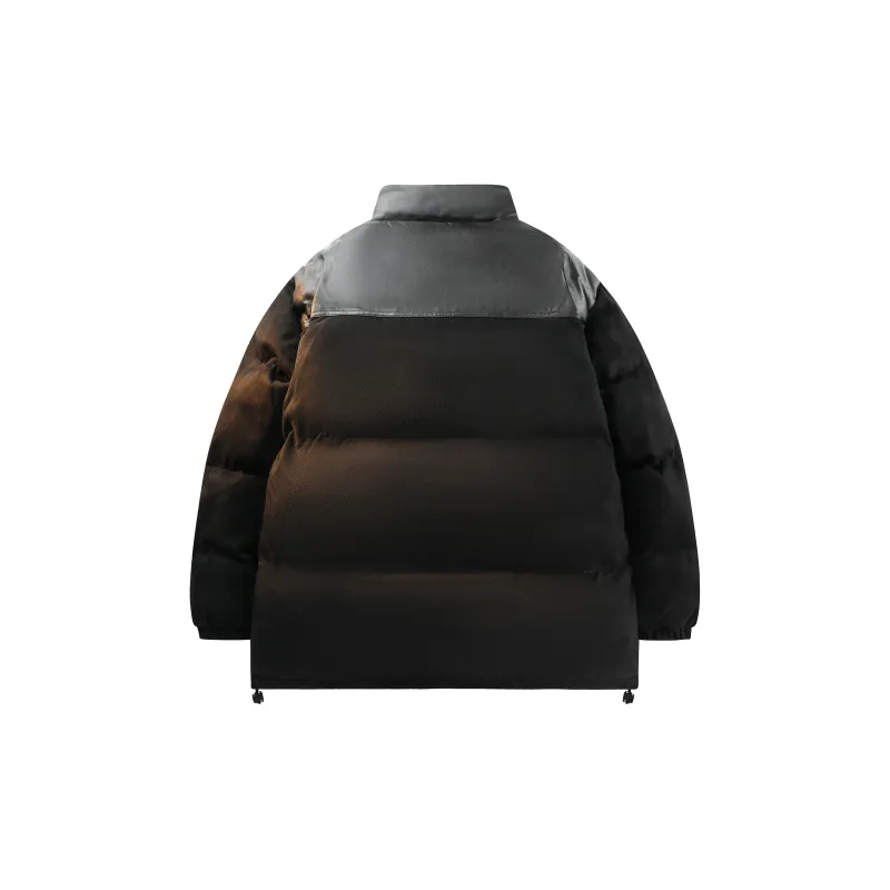A.X.S.K Puffer Jacket Unisex Black-1