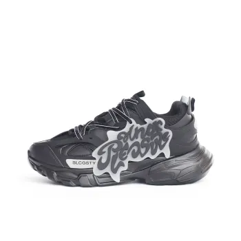 PAIN OR PLEASURE Low Top Kids Lifestyle Shoes Black Teenagers