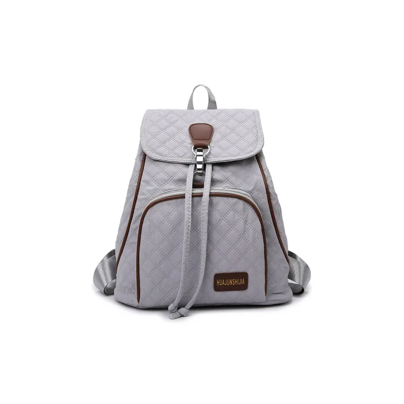 SWIMADE Oxford Backpack Women's Gray/Black/Pink/Peacock Blue/Yellow-0