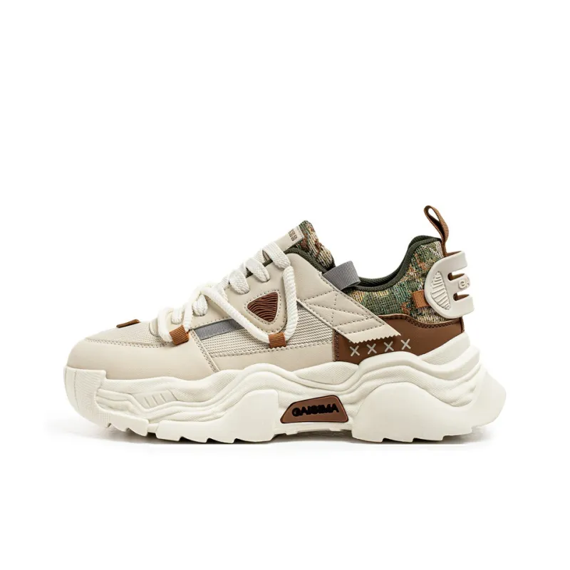 GAISIMA Height Increasing Low Top Chunky Sneakers Men's-10