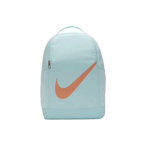 Nike Brasilia Polyester Backpack Unisex Glacier Blue