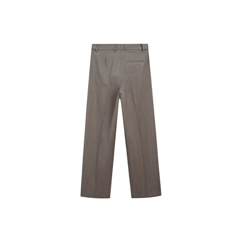Massimo Dutti Casual Pants Women's Brown-1