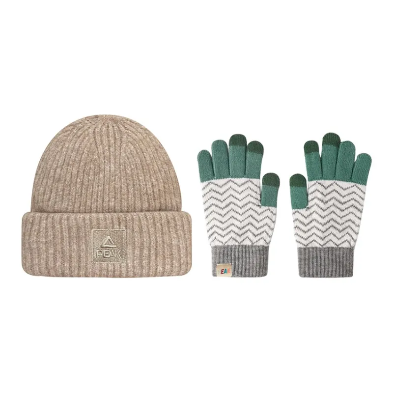 PEAK Acrylic Knit Gloves Unisex-4
