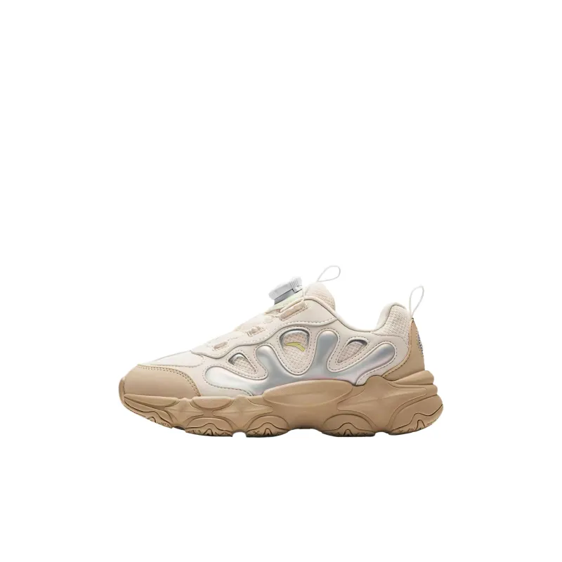 Antakids Anti Slip Wear Resistant Low Top Kids Lifestyle Shoes Light Cyan Gray/Halo Yellow/Oxygen Green Kids'-0