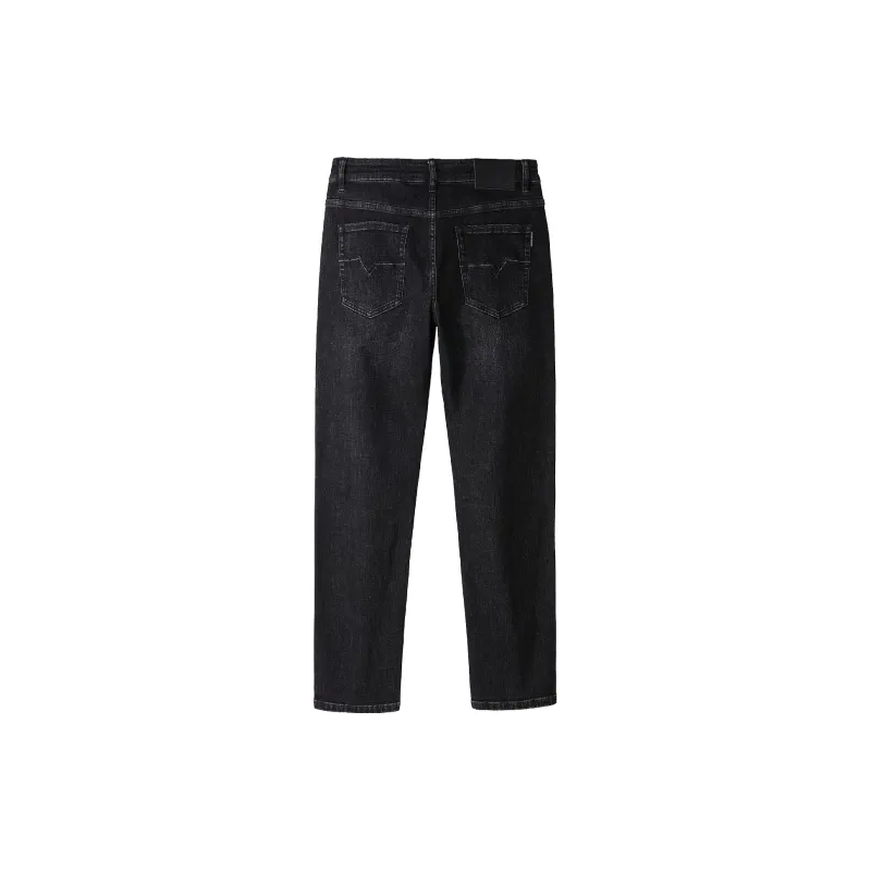 HLA Jeans Men's Black Bull Transition Color-5