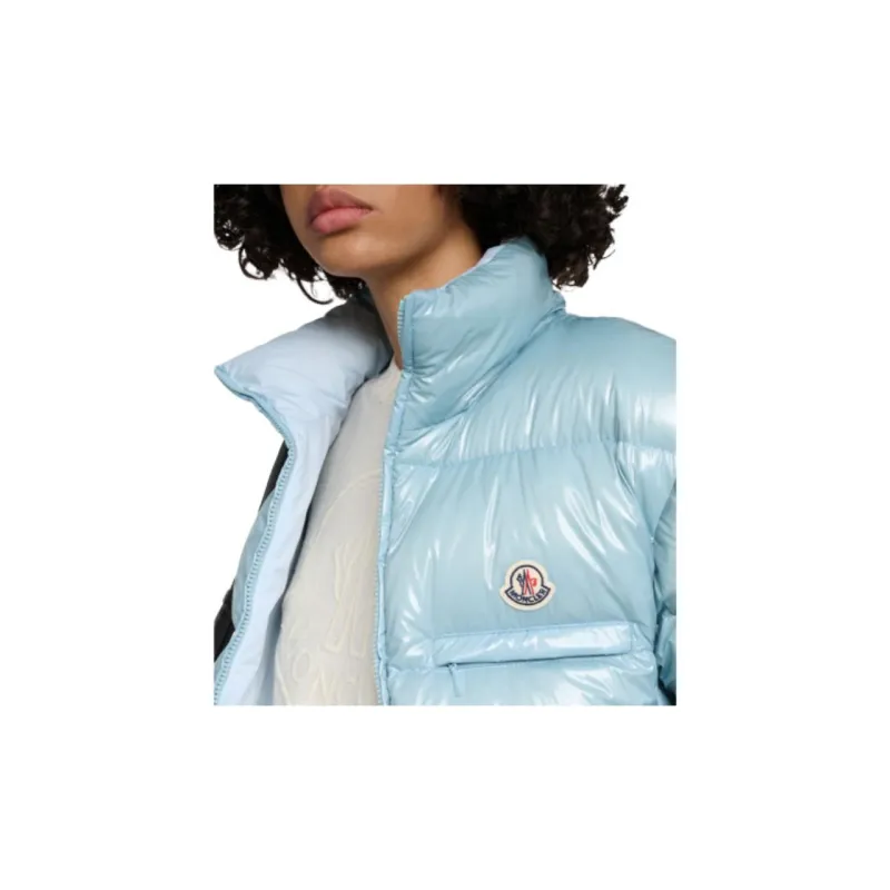 Moncler Down Jacket Women's Light Blue-4