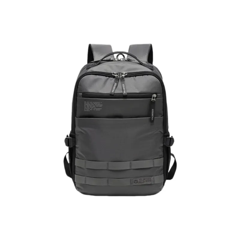 Volunteer Nylon Fabric Backpack Unisex Multicolor-5