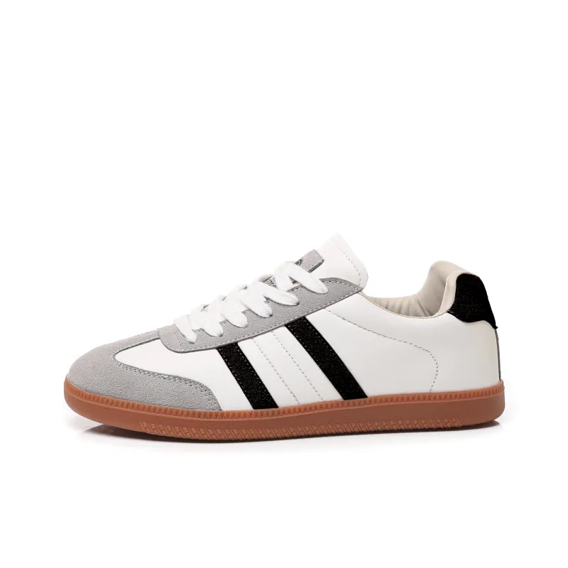 DEFINEX German Army Trainers Lightweight Wear Resistant And Slip Resistant Low Top Skateboard Shoes Unisex-8