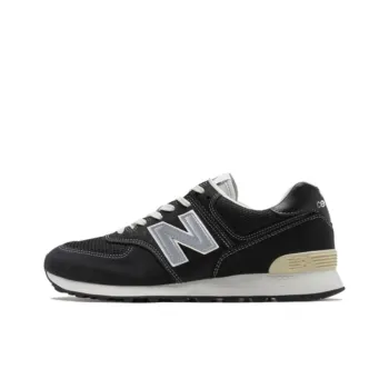 New Balance NB 574 Anti Slip Wear Resistant Low Top Casual Shoes Unisex Black