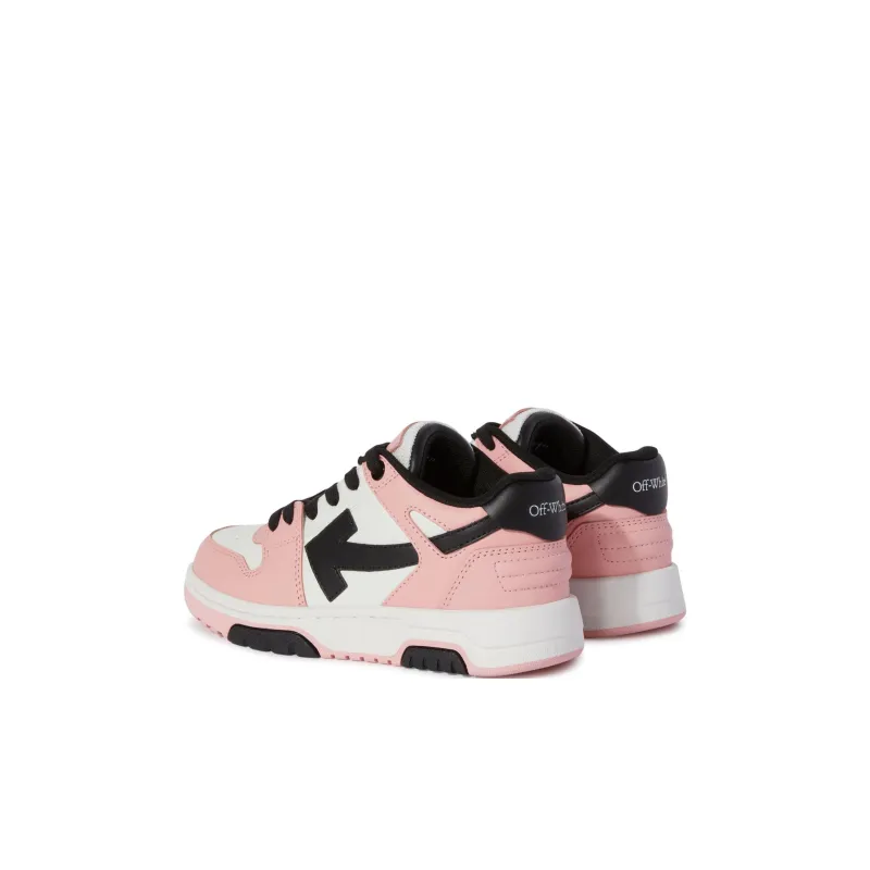 OFF WHITE Out Of Office Low Top Kids' Skateboarding Shoes Pink Kids'-2