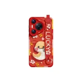 Oil Paintings Flower Snake Red 3 Wristband Style