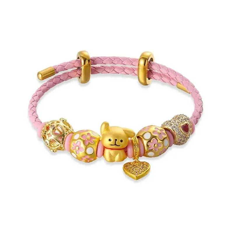 Bailijin Gold Bracelet Unisex-3