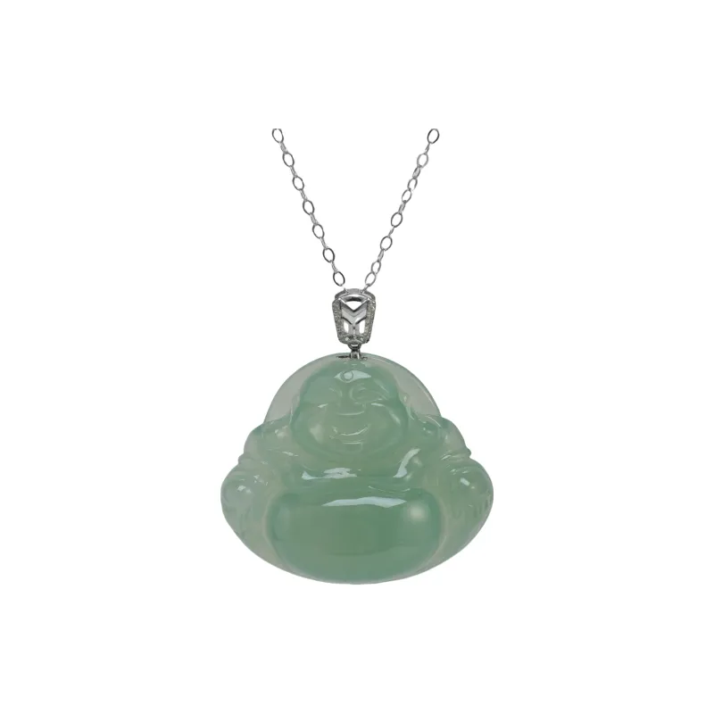 SIYIJIA Ice Glutinous Jadeite Pendants Women's-0