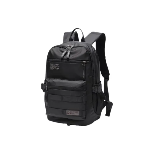 Volunteer Nylon Fabric Backpack Men's Black/Gray/Royal Blue/Green