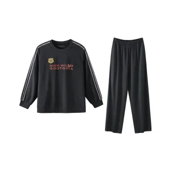 JINGYUN x Disney Pajama Set Men's Night Sky Gray