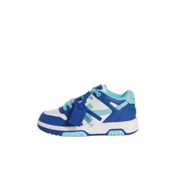 OFF WHITE Out Of Office Low Top Kids' Skateboarding Shoes Blue Kids'